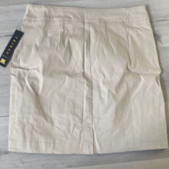 Von Maur Pull On Twill Skort Tribal collection Khaki 10 NWT in‎ packaging - Picture 8 of 8
